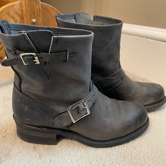 Frye engineer 8r womens 9 gray - Picture 4 of 6